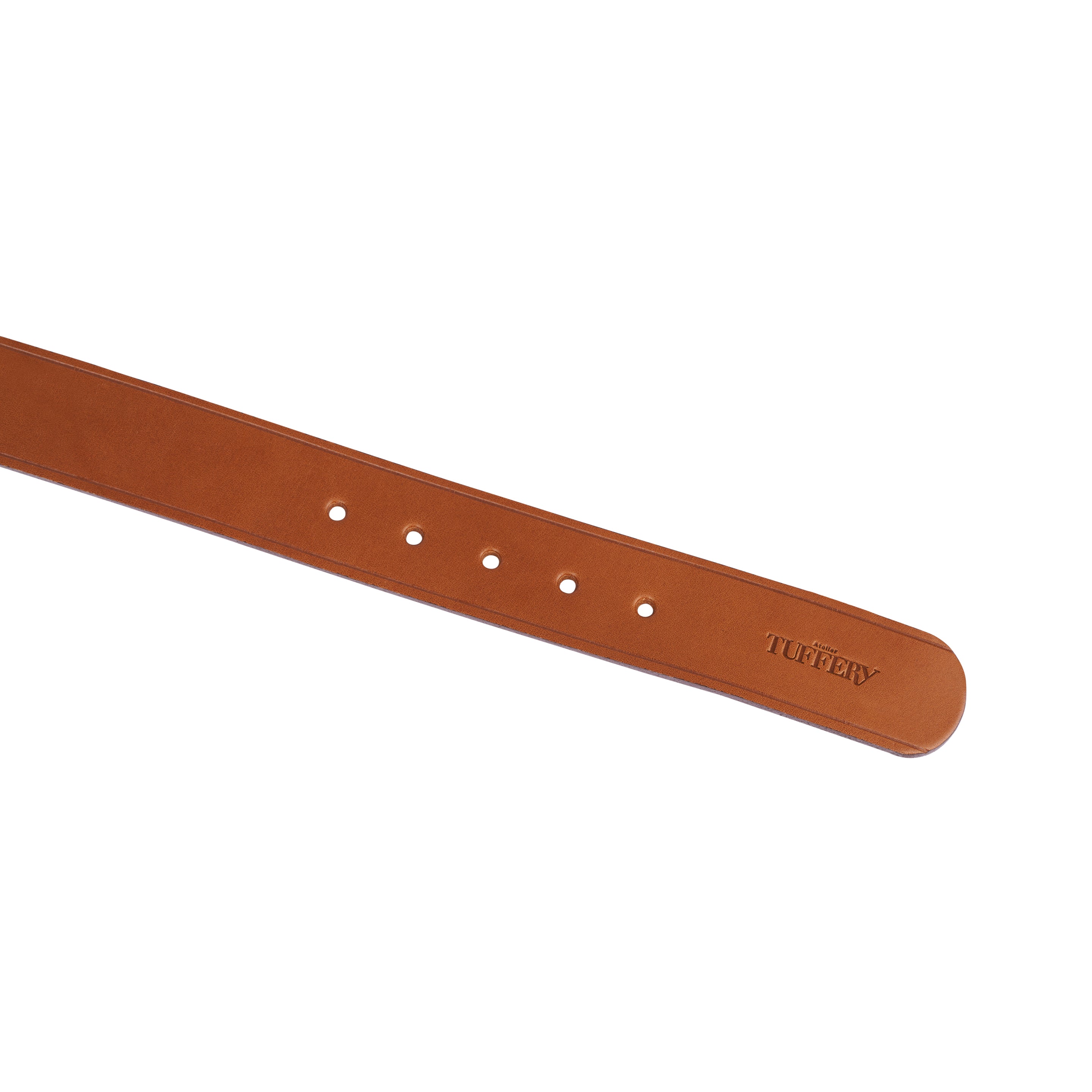 Ceinture homme cuir français Marron