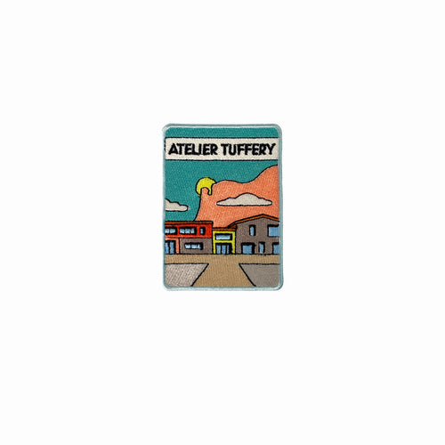 Patch brodé : Sur le chemin de Stevenson - Atelier TUFFERY - Atelier Tuffery