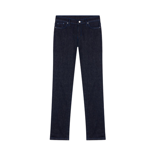 Jean femme ajusté taille standard Brut MHB x Atelier TUFFERY - Augusta - Atelier Tuffery