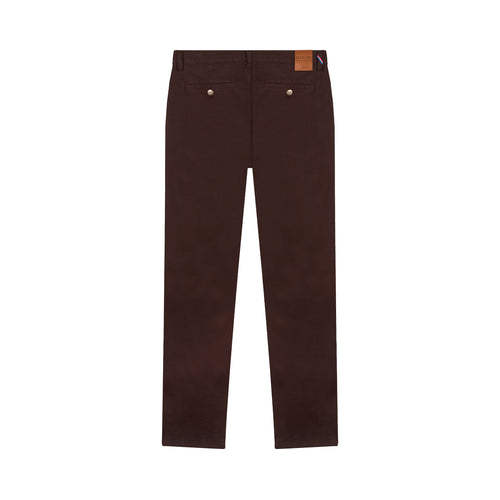Men’s Slim-Fit Chino in Brown - Ernest - Atelier Tuffery
