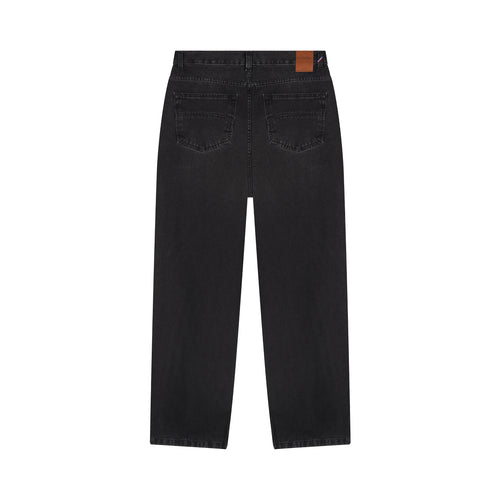 Men's baggy black washed jeans - Gaspard - Atelier Tuffery