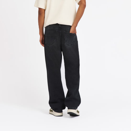 Men's baggy black washed jeans - Gaspard - Atelier Tuffery