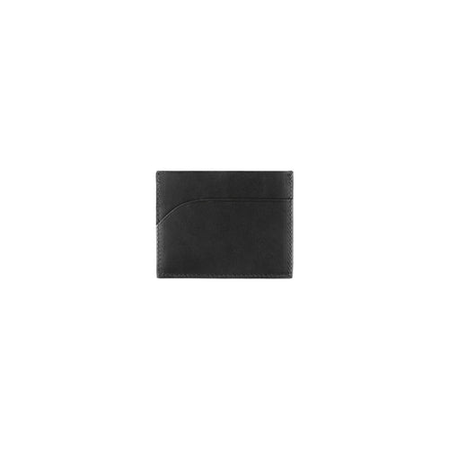 Porte cartes cuir Noir - Atelier Tuffery