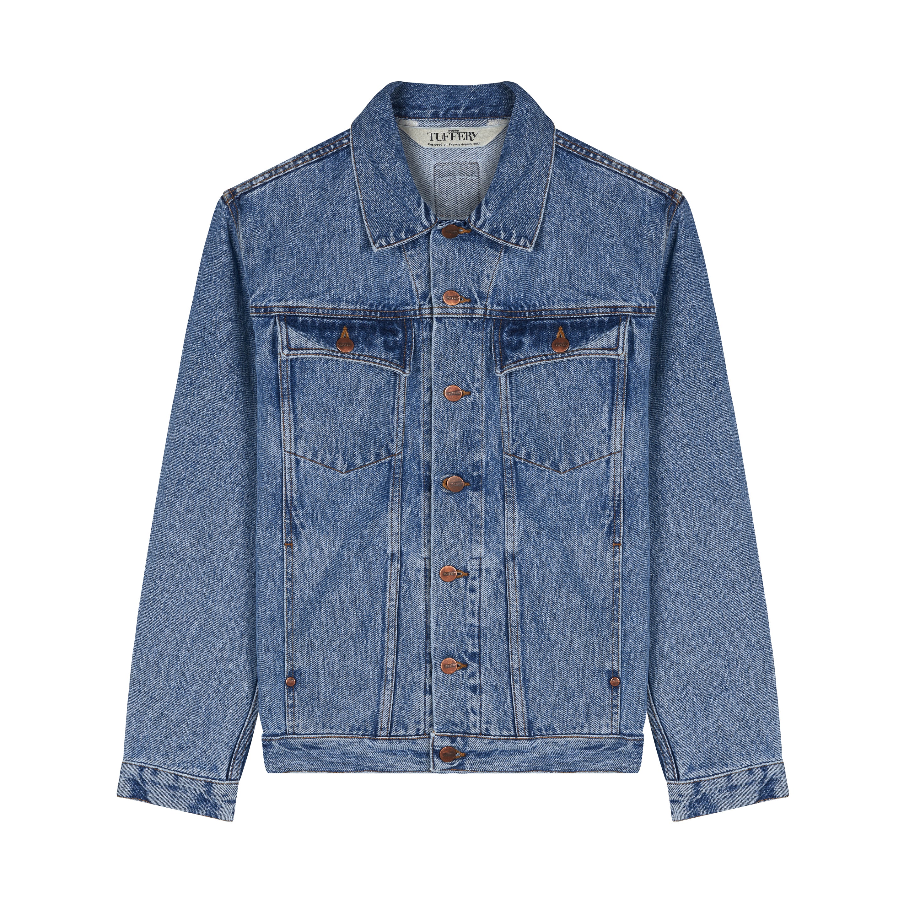 Blouson femme en jean Clair - Le Tuff’s | Atelier Tuffery