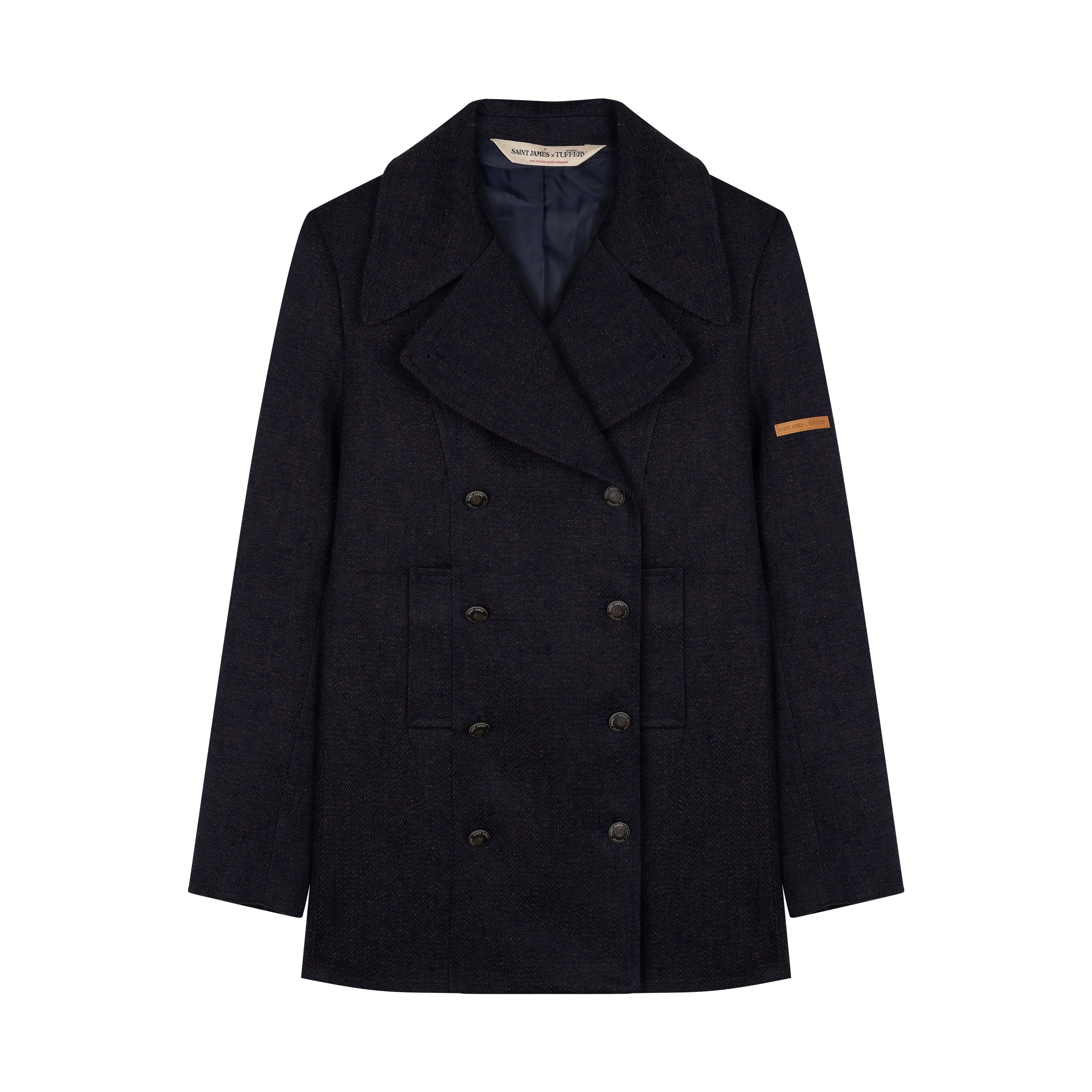 Saint James Vetement En Chanvre Made In France St James Peacoat Shop