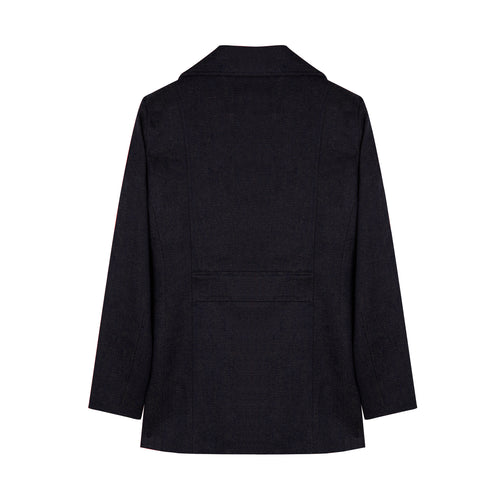 Women's hemp and wool pea coat – SAINT JAMES x Atelier TUFFERY - Héritage - Atelier Tuffery