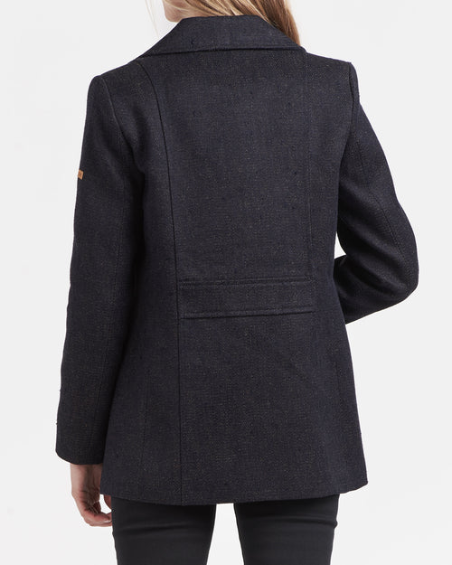 Women's hemp and wool pea coat – SAINT JAMES x Atelier TUFFERY - Héritage - Atelier Tuffery