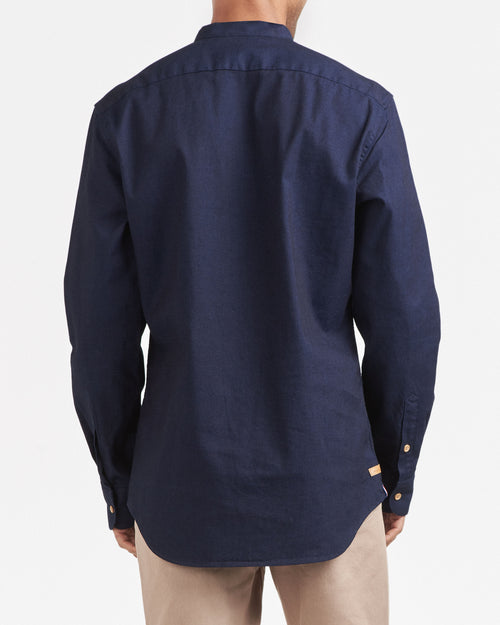 Chemise homme en jean Indigo - Causses - Atelier Tuffery