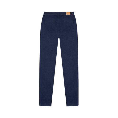 Chino femme ajusté taille haute Brut Coton Bio - Léonie - Atelier Tuffery