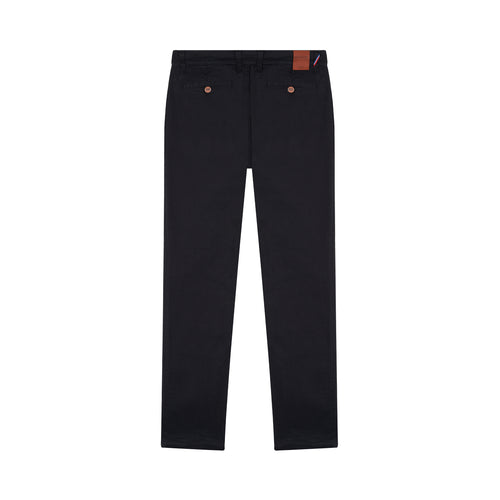Chino homme droit ajusté Noir - Ernest - Atelier Tuffery
