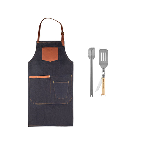 Le Set Barbecue Opinel x Atelier TUFFERY - Coffret Partage - Atelier Tuffery