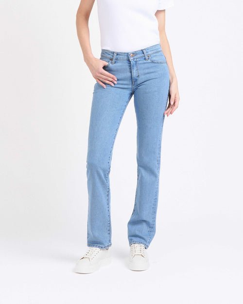 レディース ストレートジーンズ ライトブルー - Augusta - Atelier Tuffery
