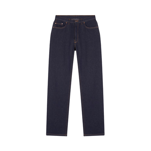 Jean femme droit taille haute laine – SAINT JAMES x Atelier TUFFERY - Apolline - Atelier Tuffery