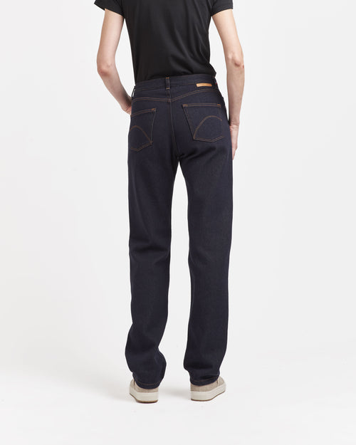 Jean femme droit taille haute laine – SAINT JAMES x Atelier TUFFERY - Apolline - Atelier Tuffery