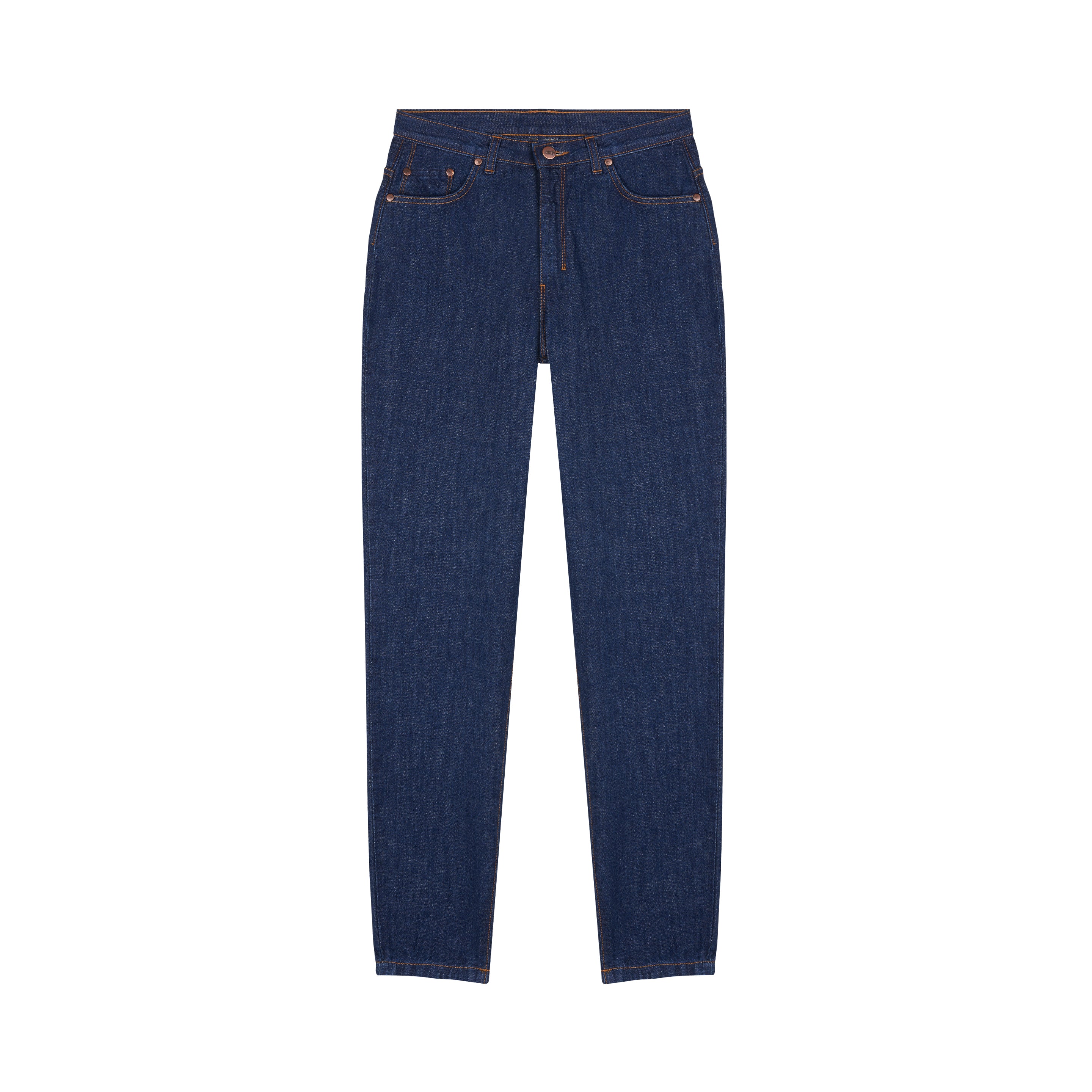 Women's high-waisted organic cotton mom jeans | Atelier Tuffery