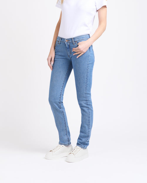 Light women's slim-fit standard-waist jeans - Atelier Tuffery