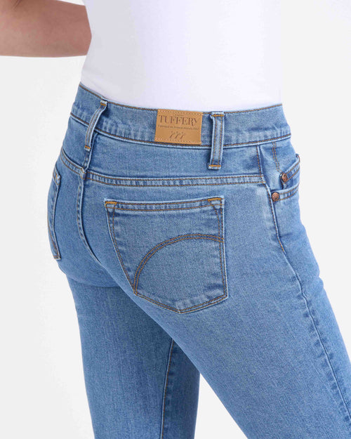 Light women's slim-fit standard-waist jeans - Atelier Tuffery