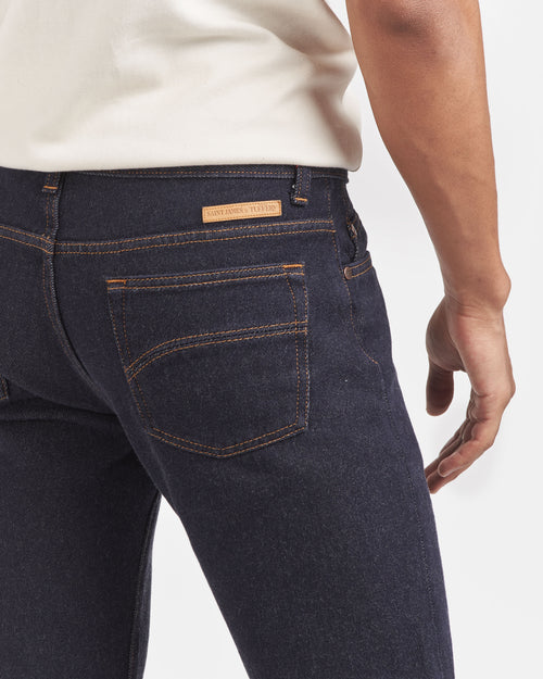 Men's fitted wool jeans – SAINT JAMES x Atelier TUFFERY - Atelier Tuffery