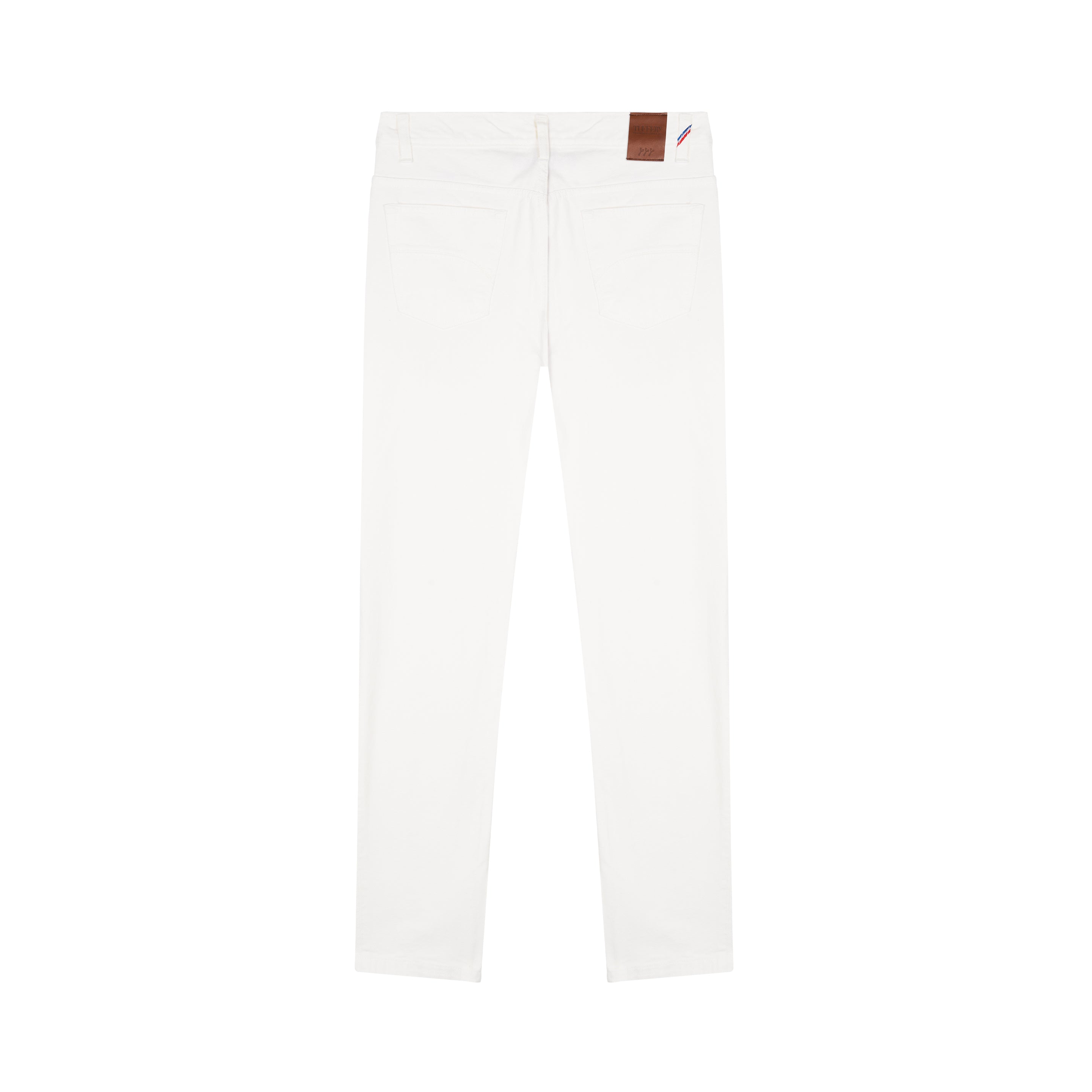 Jean homme droit ajusté Blanc | Atelier Tuffery