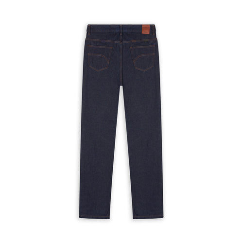 Jean homme droit taille haute Brut - Célestin - Atelier Tuffery
