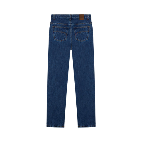 Jean homme droit taille haute Stonewashed - Célestin - Atelier Tuffery