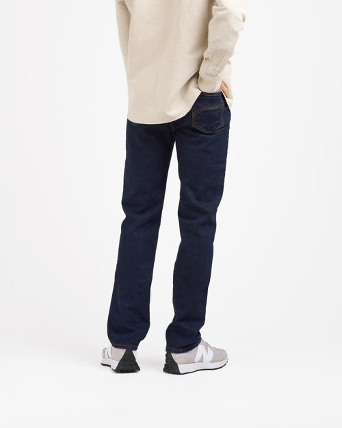 Jean homme droit taille haute Brut Flex - Célestin - Atelier Tuffery