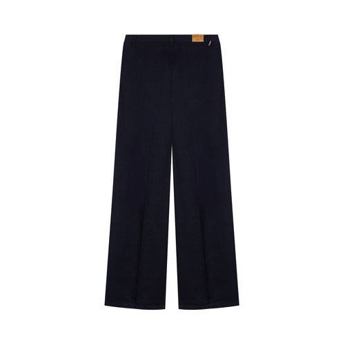 Pantalon femme droit taille haute 100% Lin - Gabi - Atelier Tuffery