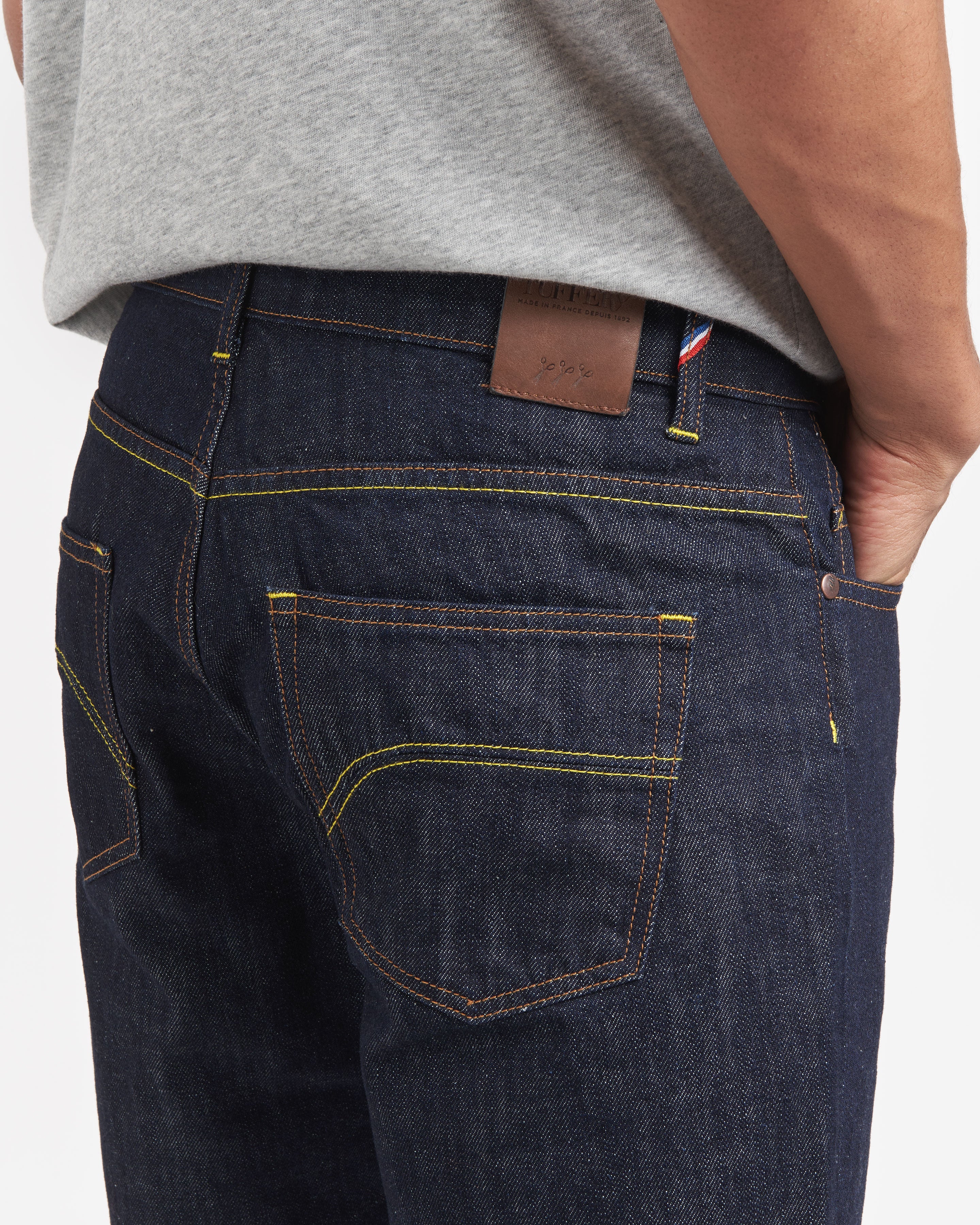 Short homme en jean Brut | Atelier Tuffery