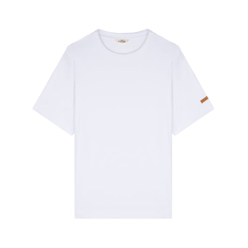 メンズ Tシャツ 100% オーガニックコットン ホワイト - Atelier Tuffery