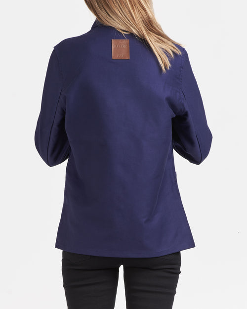 Veste unisexe en jean courte Moleskine - Méjean - Atelier Tuffery