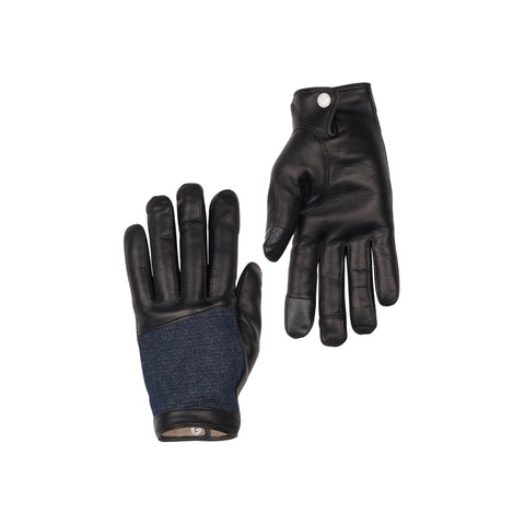 Gant de chasse en cuir doublé en cachemire - MAREUIL - Gants HOMME