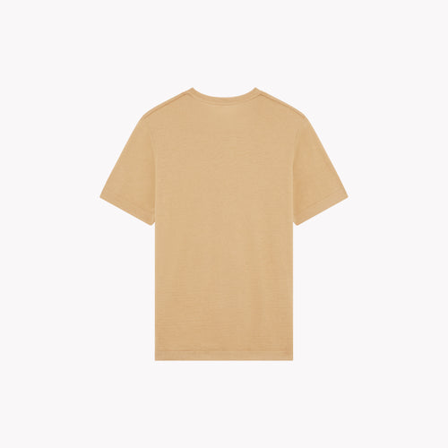 T-shirt Homme laine française café - Atelier Tuffery