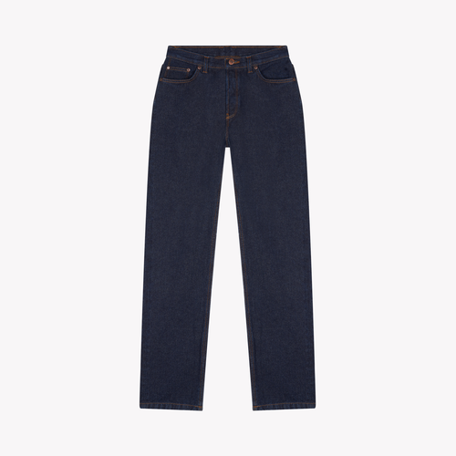 Women's straight high-waisted raw jeans - Apolline - Atelier Tuffery