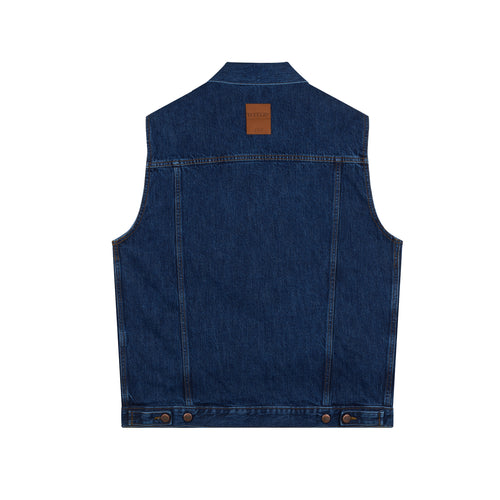 Blouson  sans manches en jean Brut - Atelier Tuffery