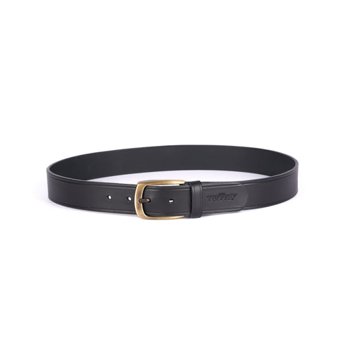 Men's Brown French Leather Belt - Atelier Tuffery