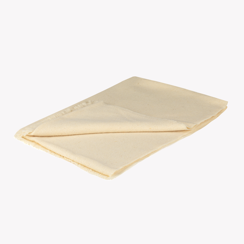French Wool Scarf – Ecru - Atelier Tuffery