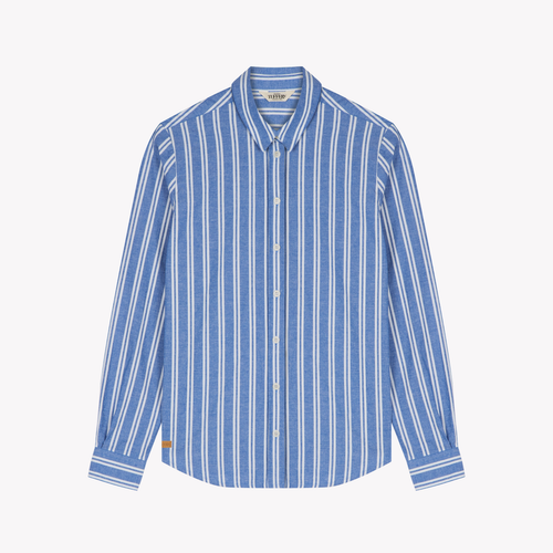 Chemise Femme droite Rayée - Aubrac - Atelier Tuffery