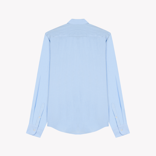 Men’s straight light linen shirt - Aubrac - Atelier Tuffery