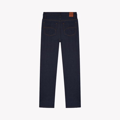 Jean homme droit taille haute Selvedge - Célestin - Atelier Tuffery