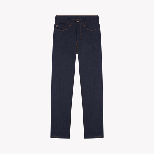 Jean homme droit taille haute Selvedge - Célestin - Atelier Tuffery
