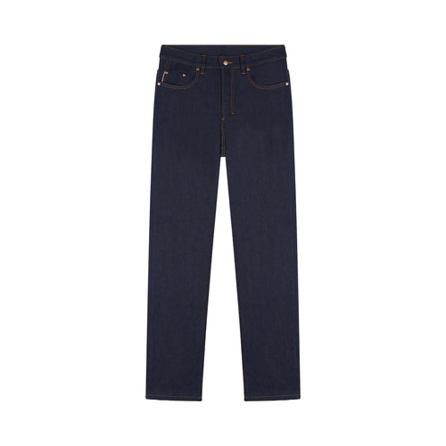 Jean homme droit taille haute Selvedge - Célestin - Atelier Tuffery