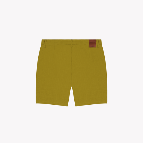 Short Homme ajusté Olive en Lin - Jules - Atelier Tuffery