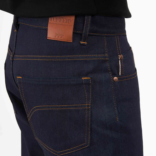Jean homme droit taille haute Selvedge - Célestin - Atelier Tuffery