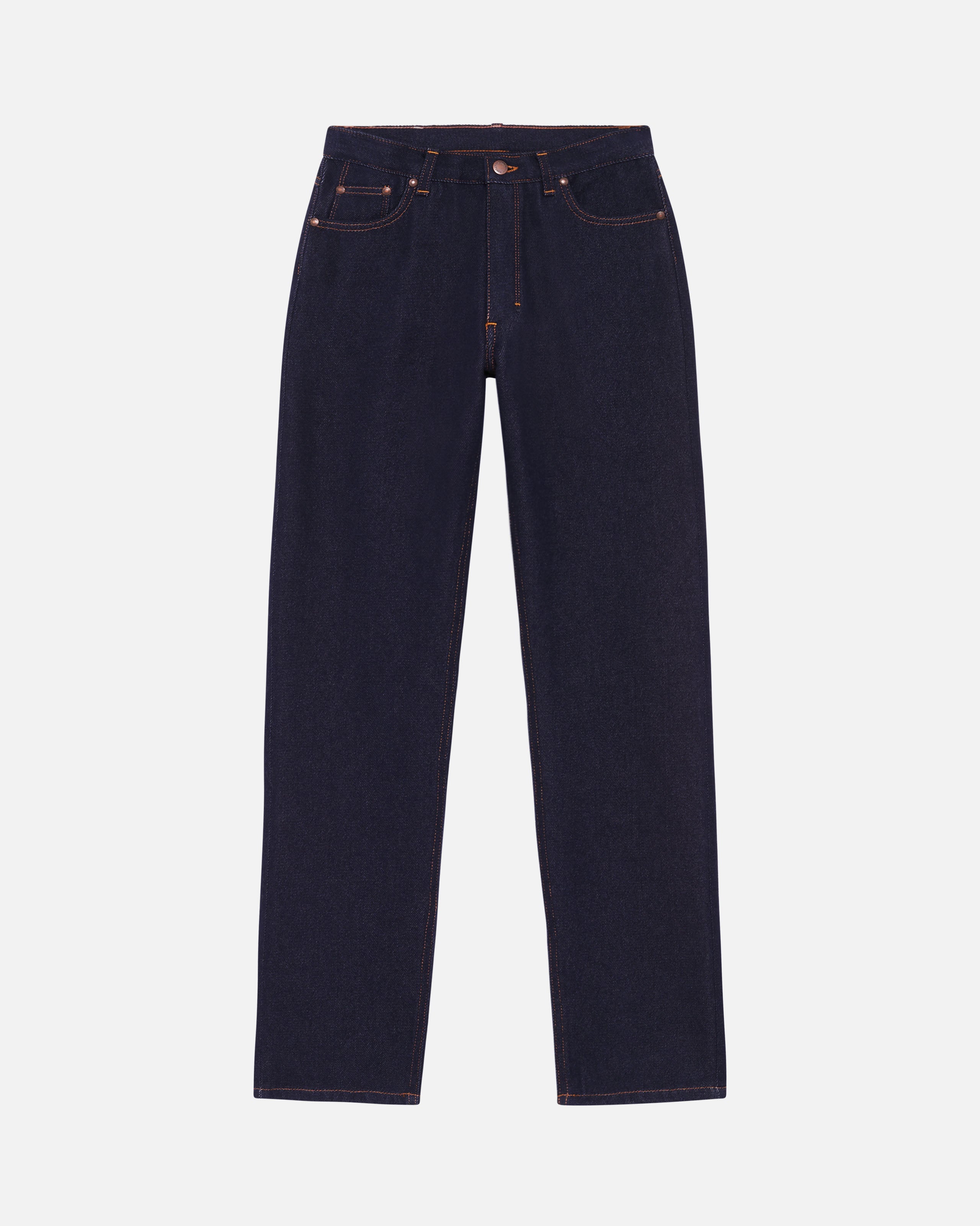 Jean Femme droit laine française - Apolline | Atelier Tuffery