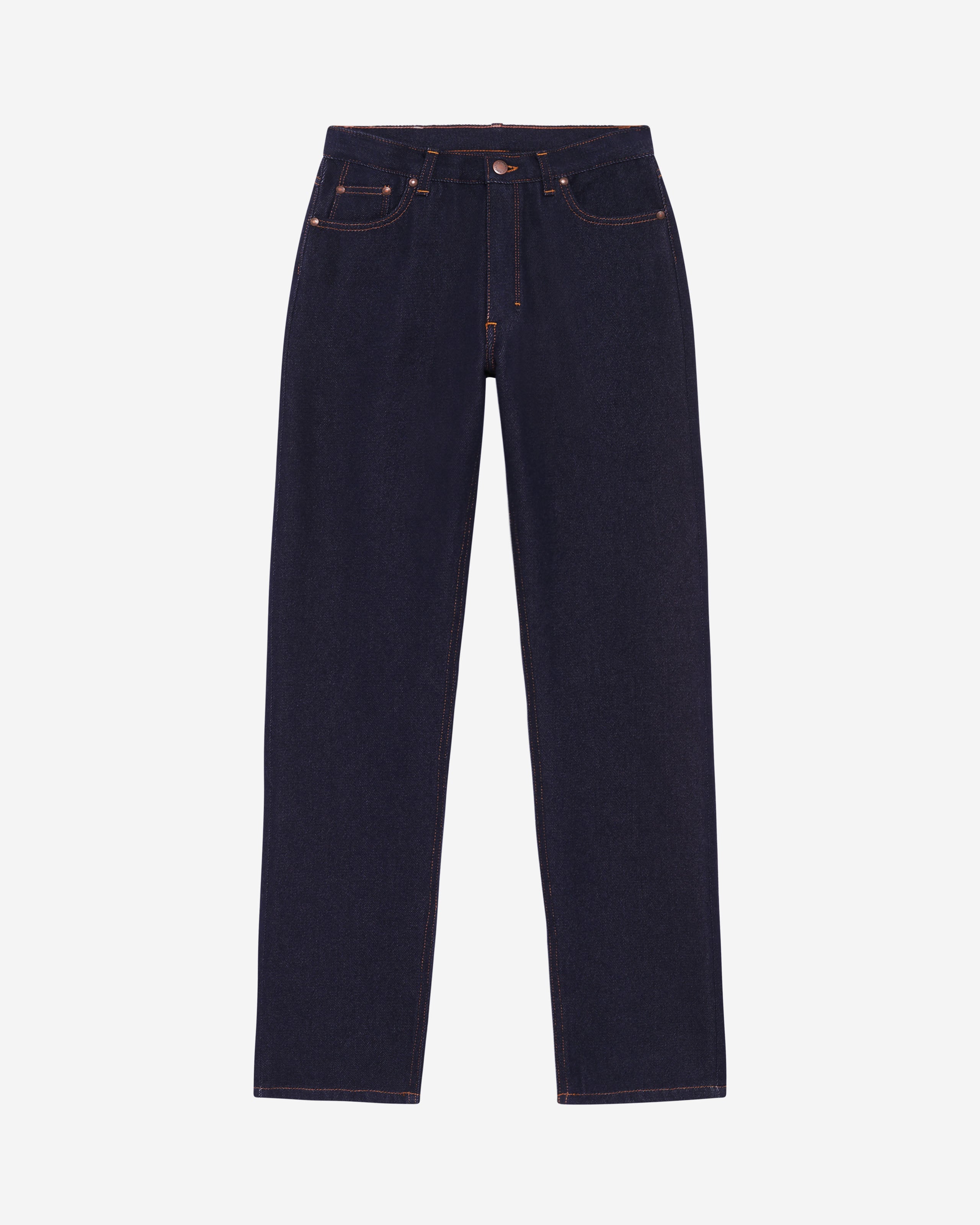 Jean Femme droit laine française - Apolline | Atelier Tuffery