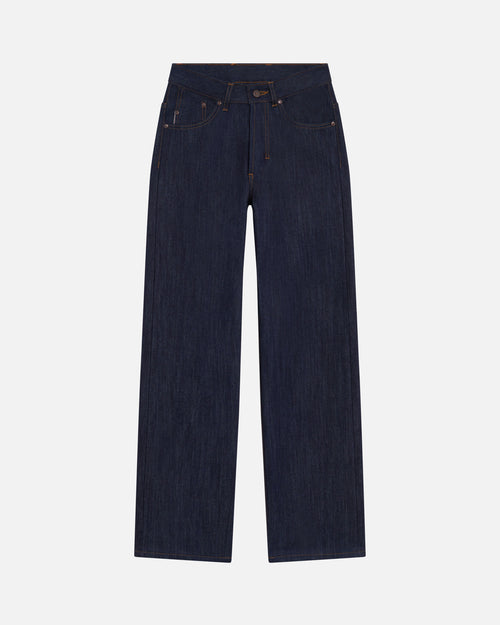 Jean femme large taille haute Selvedge - Désiré - Atelier Tuffery