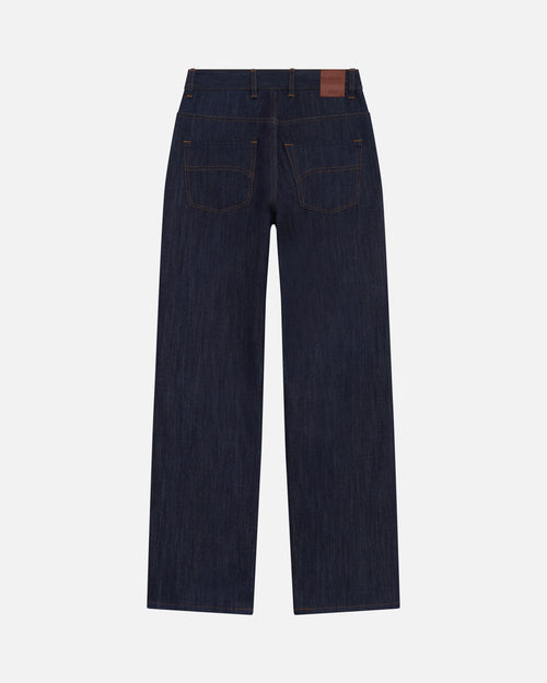 Jean femme large taille haute Selvedge - Désiré - Atelier Tuffery