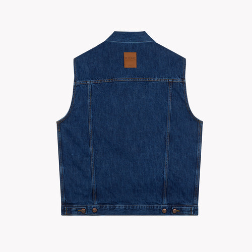 Blouson  sans manches en jean Brut - Atelier Tuffery