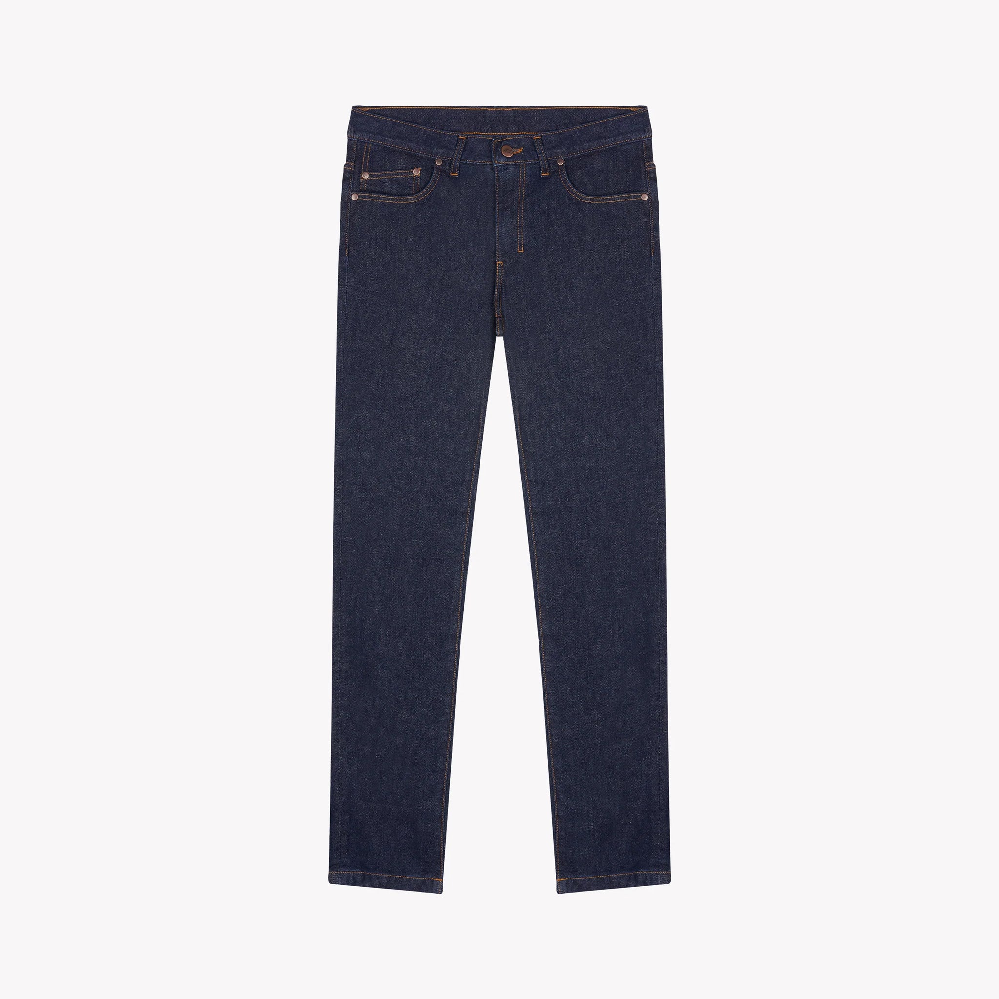 Jean homme droit ajusté Brut Flex - Alphonse | Atelier Tuffery