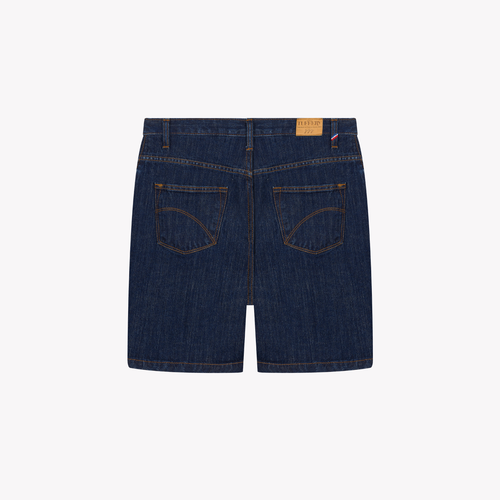 Women's high-waisted denim shorts Brut - Aimé - Atelier Tuffery